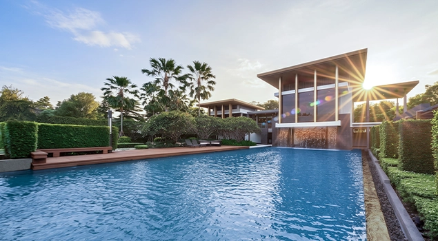 บ้านเดี่ยว บ้านจัดสรร บ้านหรู แลนด์ แอนด์ เฮ้าส์ อุดรธานี นันทวัน
